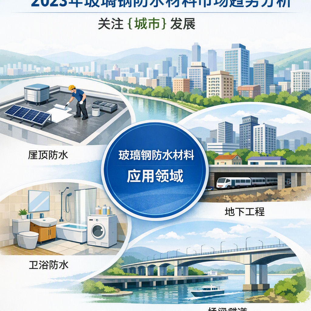 2023年玻璃钢防水材料市场趋势分析,关注 开封 发展