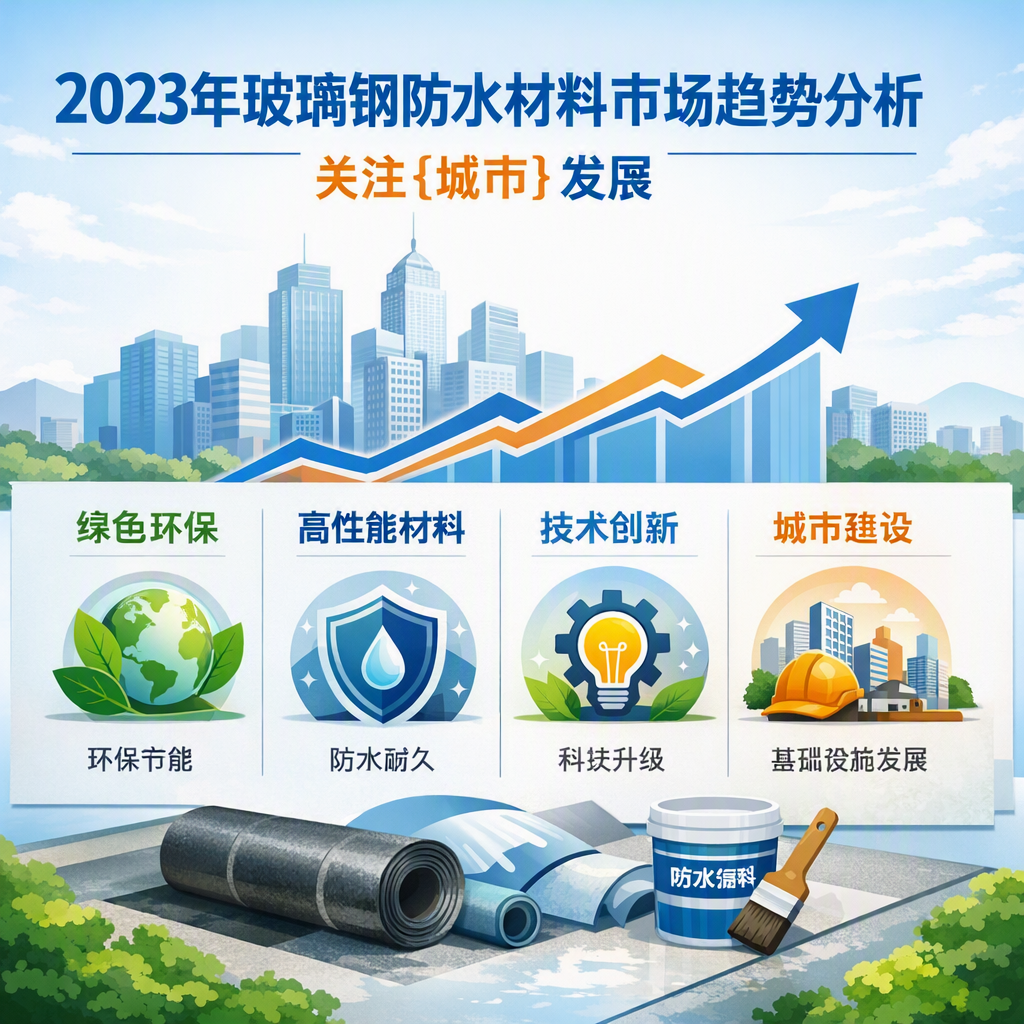 2023年玻璃钢防水材料市场趋势分析,关注 开封 发展