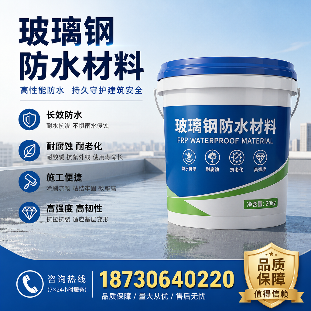 专家解析:玻璃钢防水材料的市场前景分析在 开封
