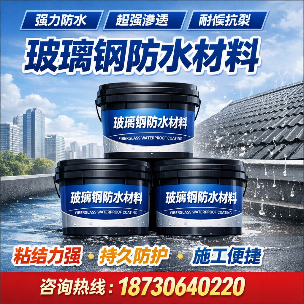 了解玻璃钢防水材料的市场趋势,开封 企业不可不知
