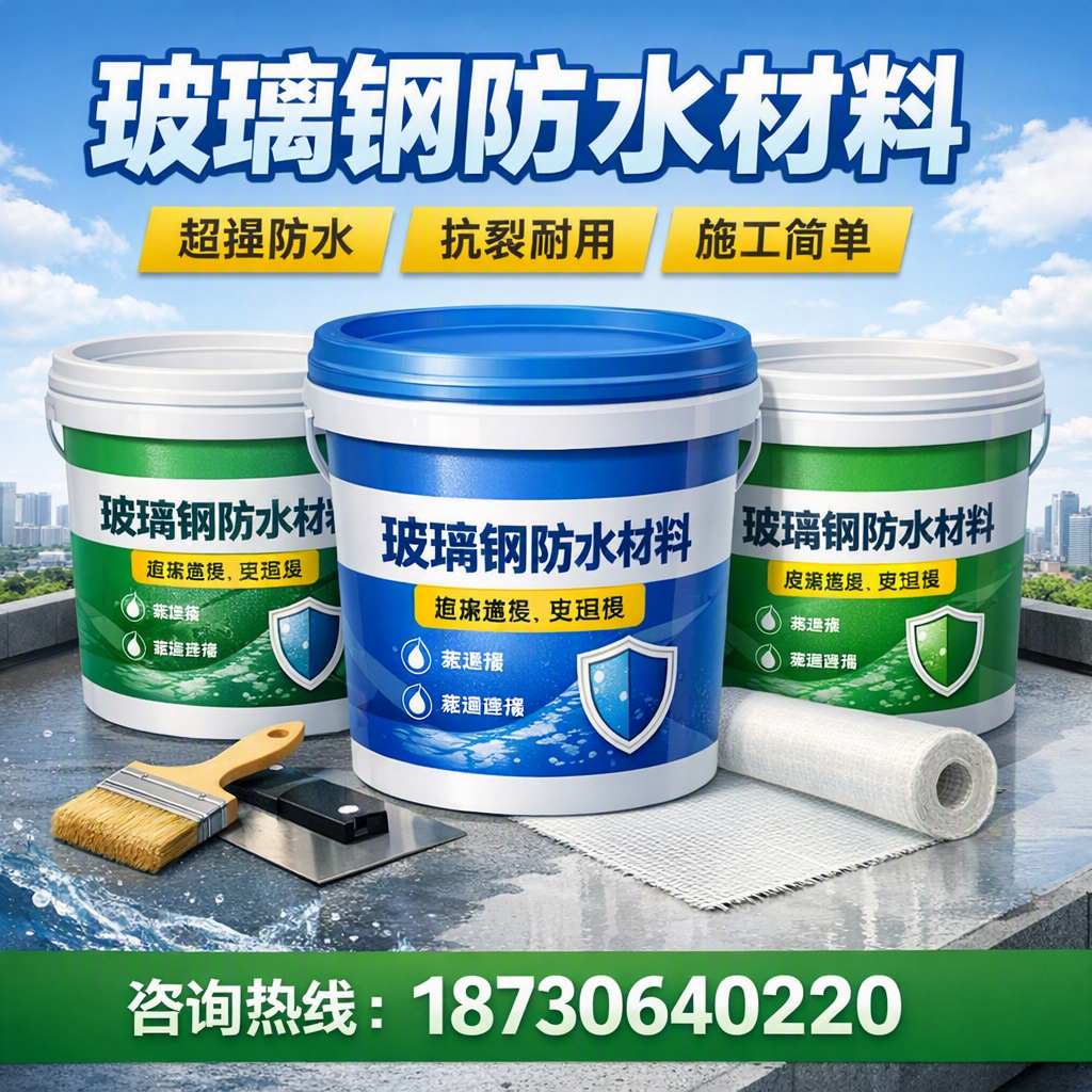 了解玻璃钢防水材料的市场趋势,开封 企业不可不知